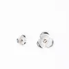 Stud Earrings S925 Sterling Silver Creative Magnolia Flower Korean Personality Simple And Fresh Mini Jewelry W