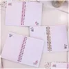 Notepads Kawaii Japanese Style Cute Cartoon Printed Pattern Notebook Coil Hand Account Notepad Diary Student Planner 210611 Drop Del Dhijh