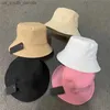 Szerokie brzegowe czapki kucha czapki designerka baseballowa czapka baseballowa mężczyźni kobiety na świeżym powietrzu Summer Beach Sunhat Fisherman Hats 7 Kolor L230523