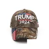 Party Gunst Donald Trump 2024 Maga Hat Cap Baseball Camo USA KAG Make Keep America Again Snapback President Drop Delivery Home Garde Dhnld