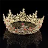 Outros acessórios de moda mamojko barroco folha imitação pérola princesa coroas de noivas caem tiaras para mulher flor flor nobre jóias acessador de cabelo j230525