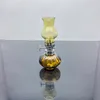 Europa y América Tubos de humo Hookah Bong Glass Rig Oil Water Bongs Adaptador de soporte de cigarrillo de vidrio de doble propósito clásico