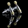 Gemelos Elementos entusiastas de la fiesta de la vida Botella de champán Copa de vino en forma de flauta delgada Combinación de gemelos estilo copa de jerez G220525