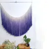 Tapissries Bohemian Color Gradient Large Tapestry Nordic Living Room Soffa Bedrum Bedside Decoration BB Tassel Wall Hanging