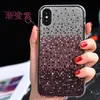 Designer de moda caso de telefone luxo strass gradiente cor tudo incluído novo iphone 14 13 12 pro max capa protetora