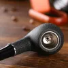 Smoking Pipes Black frosted resin pipe for men