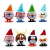 Kids Toys Party Favor Ups Electronic Pets Windup And Winding Walking Santa Claus Elk Father Christmas Snowman Clockwork Toy Christmas Child Gift