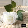 10 PCSシミュレーション保湿ローズ人工花ホームデコレーションウェディング花嫁偽の花
