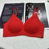 Women's Shapers Japanese Seamless All-in-one Cup Bra With Thin And Smooth Surface One Piece Steel Ring Underwear