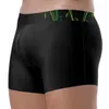 Underbyxor Mens Ice Silk Boxer BROSS ANTI-CHAFING Support Mjuk påse underkläder Lätt andas andas trosor Elastiska shorts