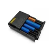Зарядные устройства I4 Зарядное устройство для аккумуляторов 4Slot Fly Совместимость для литиевых аккумуляторов 26650 16340 14500 Nitecore D4 Drop Delivery Электронные батареи Dh90U