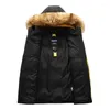 Hommes vers le bas Plus 10XL 8XL 6XL veste d'hiver hommes-15 degrés épaissir chaud Parkas à capuche polaire homme vestes Outwear coton manteau Parka