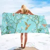 Vintage Peinture Microfibre Serviette De Plage Serviette De Bain Surdimensionné, Serviette De Plage Sans Sable Serviette Absorbante À Séchage Rapide pour Piscine Gym Sport