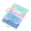 Bloc-notes 224 pages Starry Sky Diary Personnalisé Creative Color Page Illustration Cute Notebook Student Manual Ledger Bloc-notes Notebooks 230525