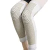 Femmes chaussettes 1 paire Double face auto-chauffant genouillère Tourmaline orthèse soutien hiver chaud protecteur pour l'arthrite manchon articulaire