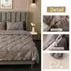s European bedding large European style down duvet cover with pillowcase clip pleated luxury no sheets large bedding 230524