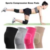 Protective Gear Sports Compression Knee Pads Elastic Protector Thickened Sponge Brace Support for Dancing Workout Training Yoga 230524