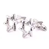 Manschettlänkar C-Man Luxury Hexagon Stars Men's Shirt Brand Star Cufflinks G220525