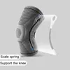 Protective Gear 1 Piece Knee Brace Strap Patella Medial Support Strong Meniscus Silicone Compression Protection Sport Kneepads Running Basket 230524