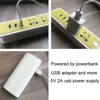 Nowy mini mini sufit USB 5V energooszczędny 5W cichy letni wentylatory chłodnicze chłodniejsze do domowego namiotu kempingowego 6 ostrzy 6