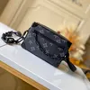 M44735 Retro Mini weiche Kofferraum -Umhängetaschen Damen Messenger Cowide Hobo Handtasche Luxurys Designer Herren Cross Lod Bag Tote Stadt Kosmetische Kette Reisekupplungsbeutel