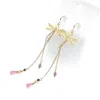 Dangle Lustre Femmes Gland Long Libellule Boucles D'oreilles Gsfe015 Cadeau De Mode Style National Femmes Diy Bijoux Boucle D'oreille Drop Delivery Dh9Nk