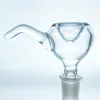 High end bong glas vanilj skjutskål 14mm