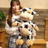 Poupées en peluche 1 pc 30-65 CM mignon bétail en peluche peluche Kawaii lait vache doux animaux poupée oreiller pour enfants filles beaux cadeaux d'anniversaire de mariage 230525