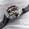 Outlet-Uhren Richardmille Automatische mechanische Armbanduhren High Fashion Outdoor-Sportuhr Herren Business Bucket Vollautomatische mechanische Uhr Fas 4KX9HK