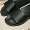 Pantofole Con scatola Sandali Pantofole Scivoli Scarpa casual Flat Slide Designer Uomo Donna Pantofola Infradito Luxury Brand sandali neri da casa leggeri J230525