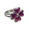 Anelli a grappolo JUCHAO Mood For Women Anello a cambio colore a temperatura controllata per donna Gioielli da donna