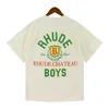 メンズTシャツ2024 RHUDE MENS WOOMES Tシャツデザイナー