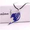 Pendant Necklaces Fairy Tail 4 Color Alloy Necklace Magic Animation Peripheral Gsfn509 With Chain Mix Order Drop Delivery Jewelry Pen Dhovq