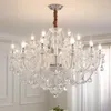 Lampa ścienna retro światło sufitowe spersonalizowane willi salon sypialnia sztuka wysokiej klasy wspaniały kryształowy żyrandol