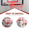 Balles Basketball Enfants Hoop Mini Jeu Intérieur Rackchildrenfavor Mur Shootingboard Cadre Stand Levage Panier Bain Fête De Noël 230525