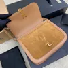 Den högsta kvaliteten Fashion Designer Bag Envelope Bag axelväska handväska frostad textur rue de Solferino väska i quiltade lammskinn