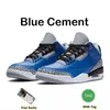 Jumpman 3 män basketskor 3S UNC Pine Green Black Cement Racer Blue Fire Red Court Purple Laser Orange Katrina Mens Sneakers Sports 40-47 EUR