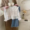 Vestes 2023 printemps filles vêtements pour enfants coréen bébé fille haut fille vêtements