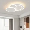 Plafoniere Lampade a Led Per Soggiorno Camera Da Letto Studio Originalità Circolare Decorativo Per La Casa Apparecchio Di Illuminazione Ultra Sottile Per Interni