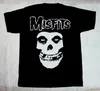 T-shirts pour hommes THE MISFITS SKULL PSYCHOBILLY HORROR PUNK GOTH S - 2XL T-SHIRT NOIR POUR HOMMES T-SHIRT En Coton Cadeau Drôle