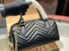 Kadınlar Marmont Omuz Çantası Seyahat Tasarımcı Totes Çanta Klasik Stil Moda Crossbody Bags Lady Cüzdan Yastığı Kilit