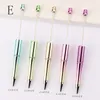 Amazon USA Japen creative crafts diy add a bead beadable pen original beads pens customizable Lampwork craft Writing tool ballpoint pen