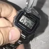 ساعة اليد الفاخرة F91W Band Watch مقاومة للماء الرجعية الرقمية الفولاذ المقاوم للصدأ الرياضية الساعات العسكرية الساعات الرجال الإلكترونية ساعة الرسغ