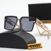 Мужские дизайнерские солнцезащитные очки классические очки Goggle Luxurys очки защитные очки Дизайн чистоты UV400 с оригинальным путешествием на пляже