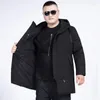 Мужчина вниз 10xl 8xl Зимняя толстая куртка из хлопчатобумажного костюма.