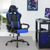 Poptop High-Fack Gaming Chair for Adults, PU Leather Racing Office Chair Computer Desk Task Chair Ergonomic Executive Swivel Rolling Chair W
