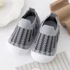First Walkers Summer Mesh Baby Shoes Born Toddler Socks Infant Boys Girls Sneakers Fondo morbido antiscivolo traspirante