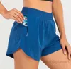 Merk dames yoga-outfits hoge taille shorts korte broek fitnesskleding meisjes running elastische volwassen sportkleding crop