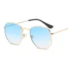 Lunettes de soleil design pour femmes hommes Lunettes de soleil irrégulières hommes Mode en plein air Lunettes en métal Unisexe Lunettes Sport Conduite Style multiple 14 Couleur Haute Qualité