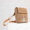 Backpack Cute House Shape Str Backpacks for Little Girls Funny Handmade Woven Back Pack Lovely Summer Beach Bag for Children 2023 Bags T230526